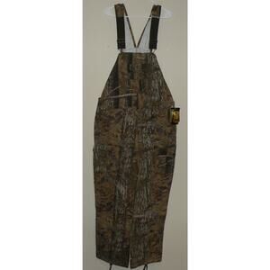 Diamondback Men’s Large Tall LT Overalls Bibs Longleaf Camo NWT